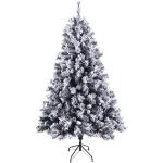 Weiße 180 cm Runde Künstliche Weihnachtsbäume klappbar 