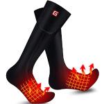 Reduzierte Schwarze Thermo-Socken für Herren Größe M für den für den Winter 