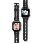 Schwarze Rechteckige Smartwatches mit GPS mit WLAN für Kinder 