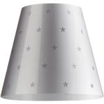 Silberne Sterne Moree Runde Lampenschirme aus Kunststoff 
