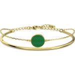Gelbe Swarovski Damenarmbänder mit Smaragd 