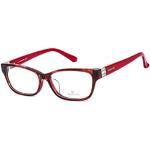 Rote Swarovski Brillenfassungen für Damen 