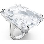 Swarovski Fingerring »Mesmera Cocktail Ring, Übergroßer Kristall, 5610371/-69,5600858,5610370/-68«, mit ® Kristall, silberfarben