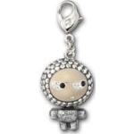 Schwarze Swarovski Schlüsselanhänger & Taschenanhänger aus Silber für Damen 