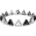 Schwarze Elegante Swarovski Damenarmbänder aus Kristall 