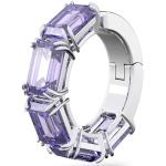 Violette Elegante Swarovski Damenohrringe & Damenohrschmuck aus Kristall 