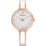 Swarovski Schweizer Uhr »Crystalline Delight, 5580541«, weiß