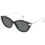 Swarovski SK6010 Damen-Sonnenbrille Vollrand Butterfly Acetat-Gestell, schwarz