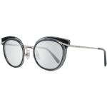 Swarovski Sonnenbrille »SK0169 5020C« silber verspiegelte Brillengläser, Fassung mit funkelnden Kristallen, grau