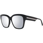 Schwarze Swarovski Kunststoffsonnenbrillen für Damen 