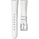 Swarovski Uhrband 1187642 O_CLASS Leder weiß mit Croco Muster