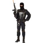 Schwarze Widmann Polizei-Kostüme für Herren Größe S 
