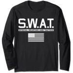 SWAT Special Weapons and Tactics Police S.W.A.T. Langarmshirt