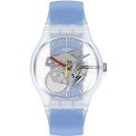 Reduzierte Blaue Swatch Uhrenaufbewahrungen: Uhrenboxen & Uhrenkästen 