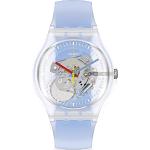 Swatch New Gent Suok156 Clearly Blue Striped