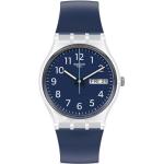 Reduzierte Marineblaue Swatch Uhrenaufbewahrungen: Uhrenboxen & Uhrenkästen 