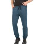 Sweathose TRIGEMA "TRIGEMA Sweathose" blau (jeans, melange) Herren Hosen Sporthosen
