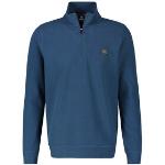 Blaue Lerros Zip Hoodies & Sweatjacken mit Reißverschluss aus Baumwolle für Herren Größe 3 XL 