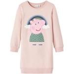 Rosa name it Peppa Wutz Gemusterte Kinderkleider mit Schweinemotiv für Mädchen Größe 110 