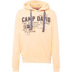 Reduzierte Pastellorange Camp David Herrensweatshirts mit Kapuze Größe S Große Größen 