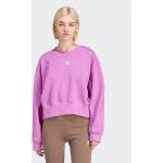 Reduzierte Rosa Oversize adidas Damensweatshirts Größe S 