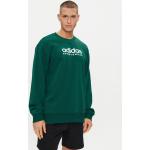 Reduzierte Grüne adidas Herrensweatshirts aus Fleece Größe L 