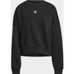 Schwarze adidas Originals Damensweatshirts Größe XS 