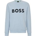 Hellblaue HUGO BOSS BOSS Herrensweatshirts aus Baumwollmischung Größe 4 XL 