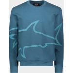 Reduzierte Blaue PAUL & SHARK Bio Herrensweatshirts Größe L für den für den Herbst 