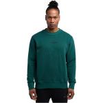 Grüne Unifarbene Carlo Colucci Herrensweatshirts aus Baumwolle Größe XS 
