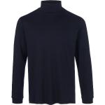 Marineblaue Brax Stehkragen Herrensweatshirts aus Baumwolle maschinenwaschbar 