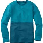 Sweatshirt Colorblock, türkis, Gr. 140/146