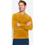 Ockerfarbene Nachhaltige Herrensweatshirts aus Nicki 