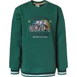 Grüne Salt and Pepper Kindersweatshirts aus Baumwolle für Jungen Größe 134 
