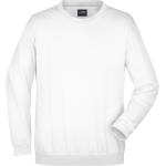 Weiße Sweatshirts aus Baumwolle Größe 5 XL 