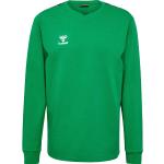 Reduzierte Grüne Hummel Authentic V-Ausschnitt Damensweatshirts mit Insekten-Motiv Größe XS 