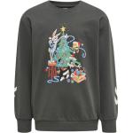 Reduzierte Graue Hummel Kindersweatshirts mit Insekten-Motiv aus Baumwolle Größe 110 für den für den Winter 