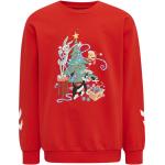 Reduzierte Rote Hummel Kindersweatshirts mit Insekten-Motiv aus Baumwolle Größe 110 für den für den Winter 