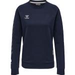 Reduzierte Marineblaue Hummel Move Damensweatshirts mit Insekten-Motiv Größe M für den für den Herbst 