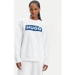 Reduzierte Weiße HUGO BOSS HUGO Damensweatshirts Größe L 