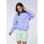 Reduzierte Nachhaltige Damensweatshirts mit Knopf aus Baumwollmischung Größe L 