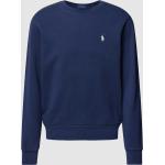 Marineblaue Unifarbene Ralph Lauren Polo Ralph Lauren Herrensweatshirts aus Baumwolle Größe M 