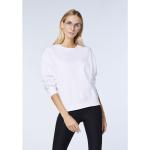 Reduzierte Beige Nachhaltige Damensweatshirts mit Knopf aus Baumwollmischung Größe M 