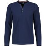 Blaue Vintage Lerros Herrensweatshirts aus Baumwolle Größe 5 XL Große Größen 
