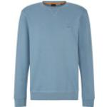 Hellblaue HUGO BOSS BOSS Herrensweatshirts aus Baumwolle Größe S 