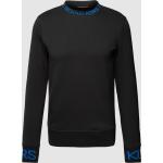Schwarze Unifarbene Michael Kors Herrensweatshirts aus Baumwollmischung Größe XL 