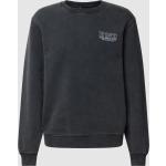 Sweatshirt mit Label-Print XL men Schwarz