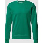 Grüne s.Oliver RED LABEL Herrensweatshirts aus Baumwollmischung Größe L 