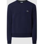 Marineblaue Unifarbene Lacoste Herrensweatshirts Größe XL 