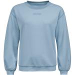 Reduzierte Hellblaue TCHIBO Nachhaltige Damensweatshirts aus Polyester Größe L 